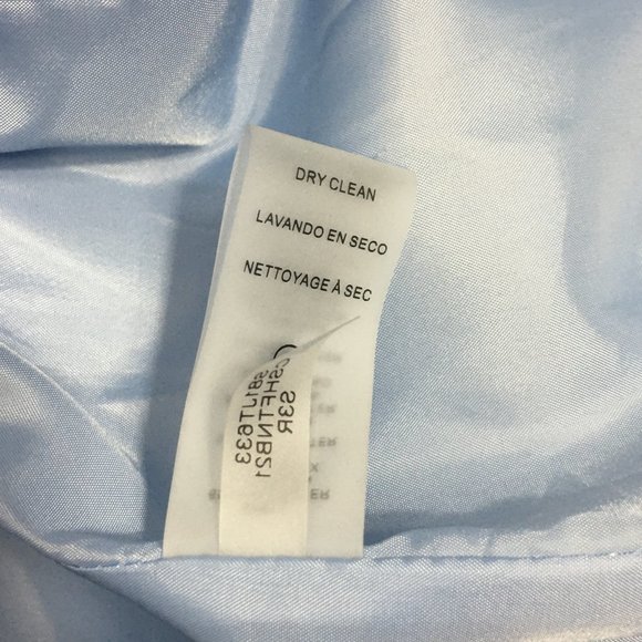 Calvin Klein Powder Blue Single-Breasted Blazer - Picture 7 of 7